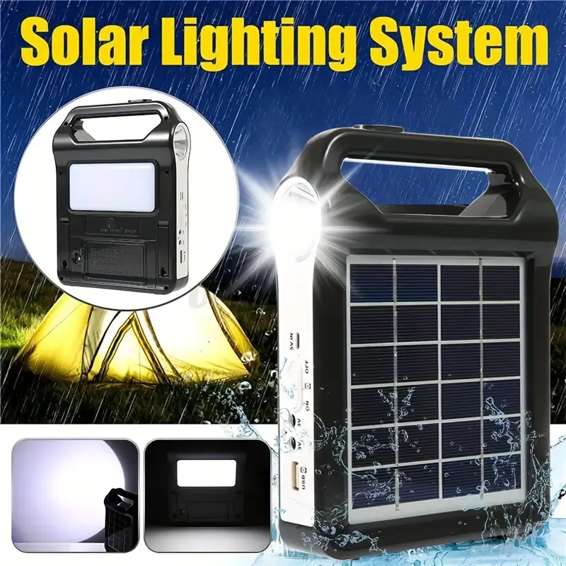 Portable Rechargeable Solar Panel
