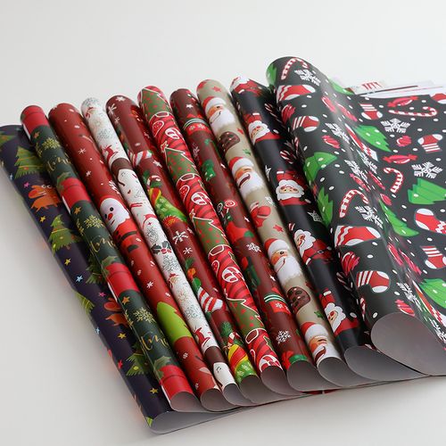 Premium Christmas Gift Wrapping Paper Set