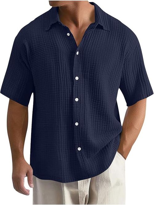 New large size shirt heat transfer men's