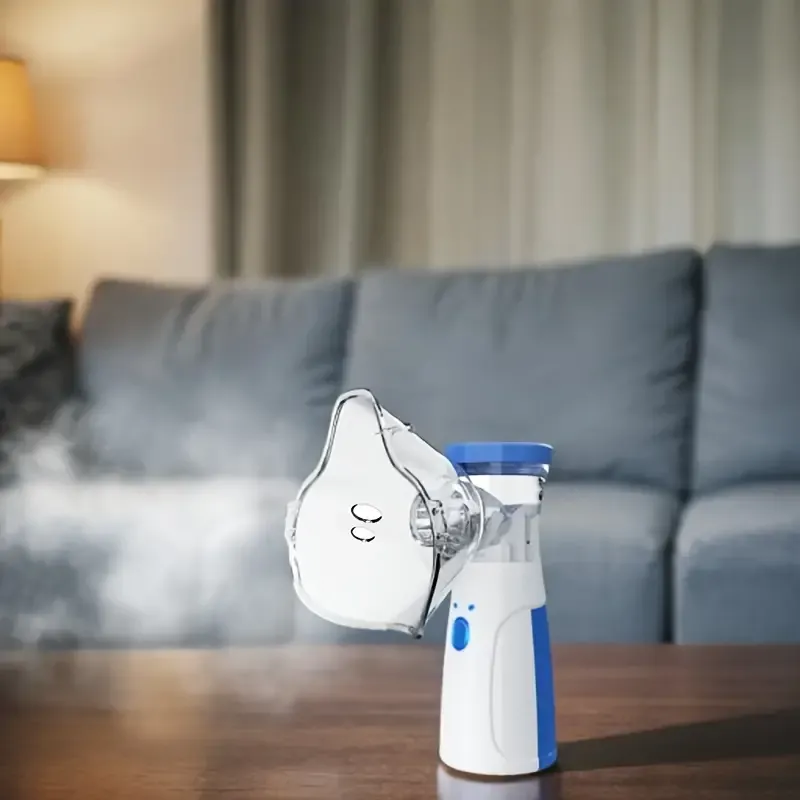 Portable Hand-Held Multi-Function Facial Steamer Mist Sprayer - Unscented, Battery Operated (Excluding Battery) - Face Toning and Hydration Device for Skin Care, Ideal Holiday Gift