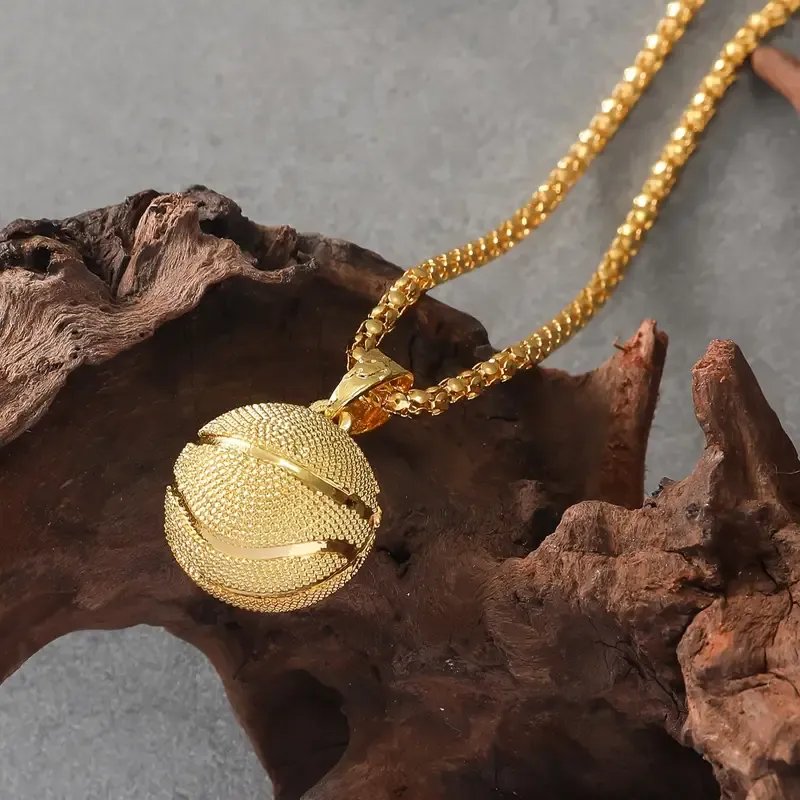Unique Punk Basketball Pendant