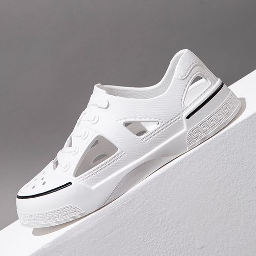 🔥🔥Hot Sale Promotion -Women's or Men Solid Color EVA Clogs, Slip On Lightweight Soft Sole Hollow Out Shoes, Closed Toe Non-slip Water Beach Shoes