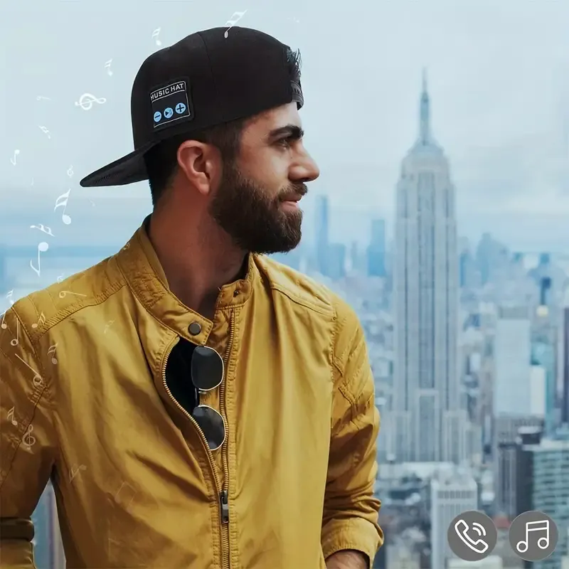 Wireless Smart Speaker Headphone Baseball Cap - Perfect Birthday Gift