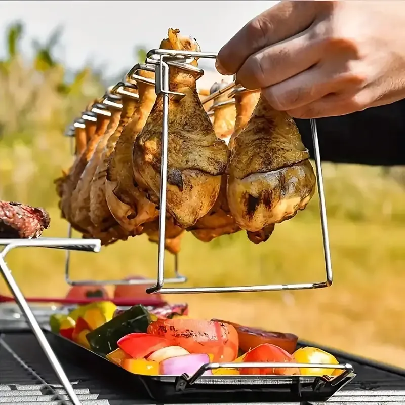 Steel Chicken Leg Wing Rack