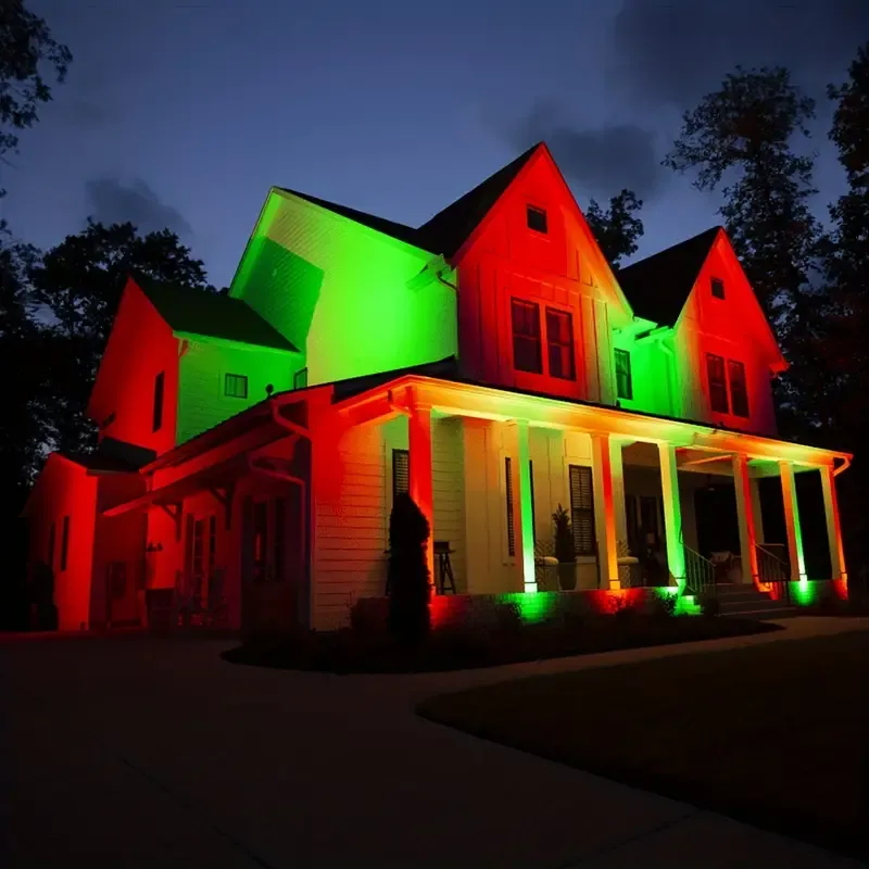 Color Changing Solar Spot Light