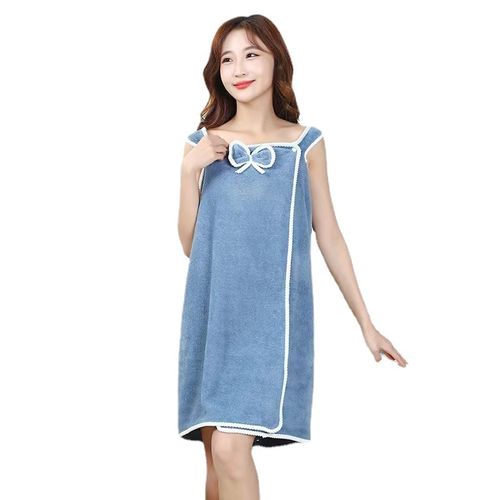 Wearable Bath Towel Skirt