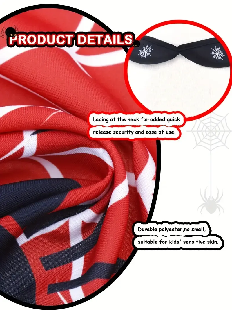 Boys Spider Cape