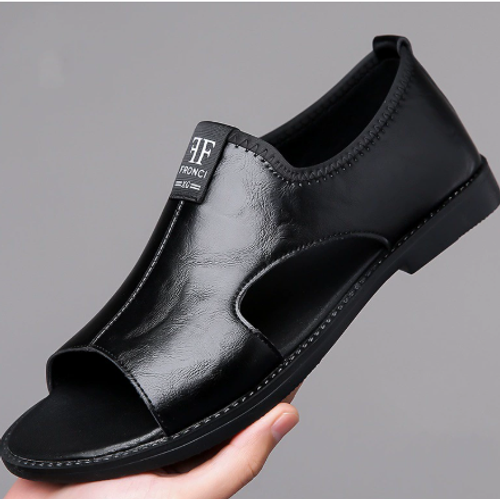 Plus Size Men's Open Toe Breathable Sandals, Comfy Non Slip Rubber Sole Casual Durable Beach Water Shoes, Men's Footwear