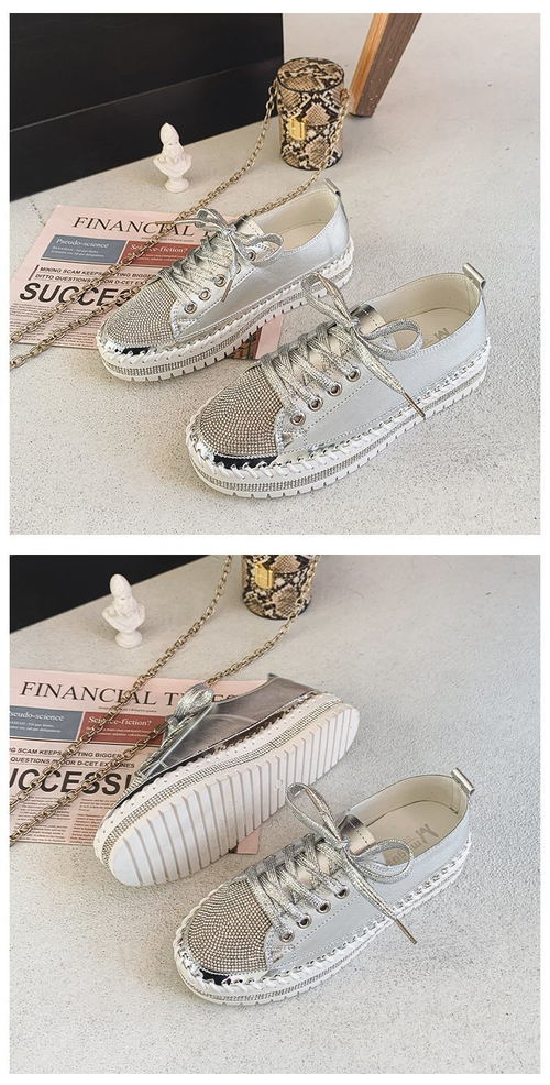 Large size new diamond-studded platform