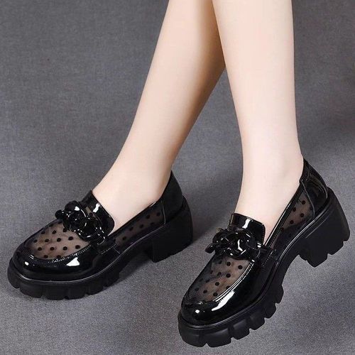 Mesh loafers for women summer new styl