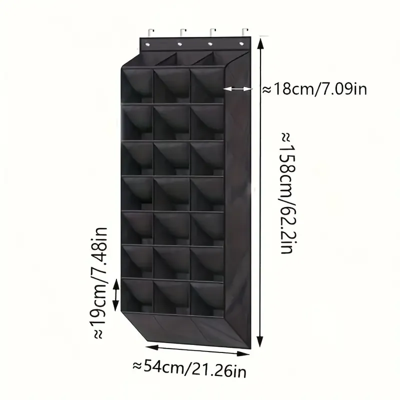 Pocket Door Hanger Organizer