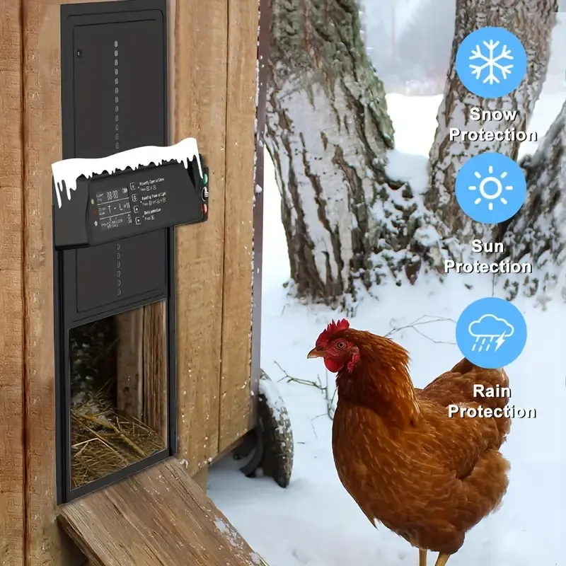 Solar Powered Chicken Coop Door