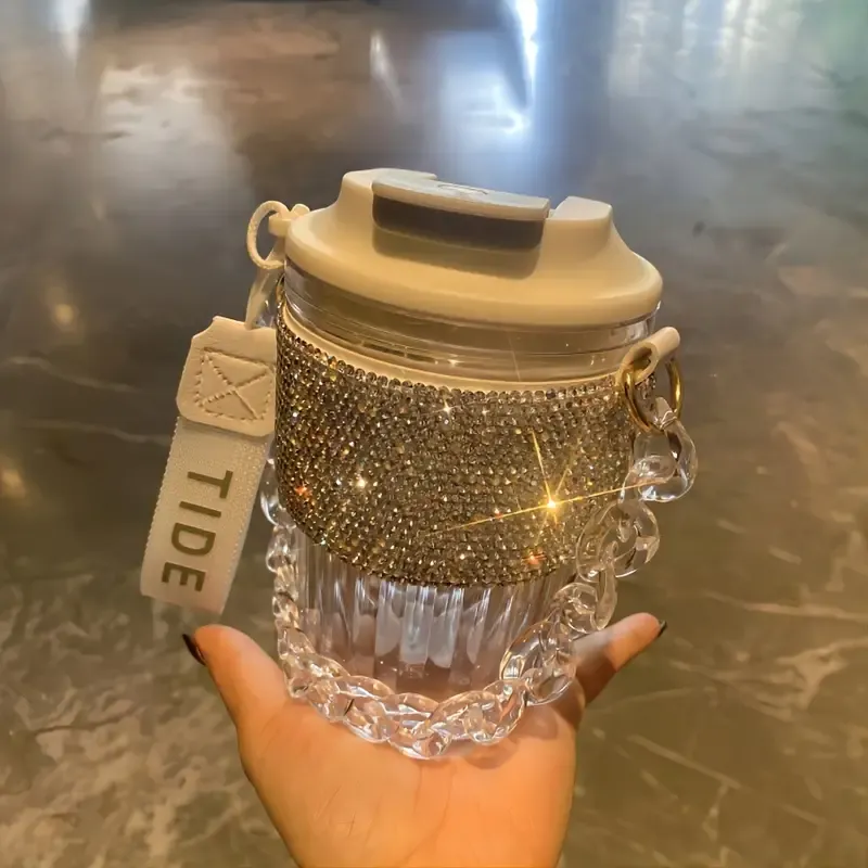 Luxury Quadrilateral Portable Water Bottle