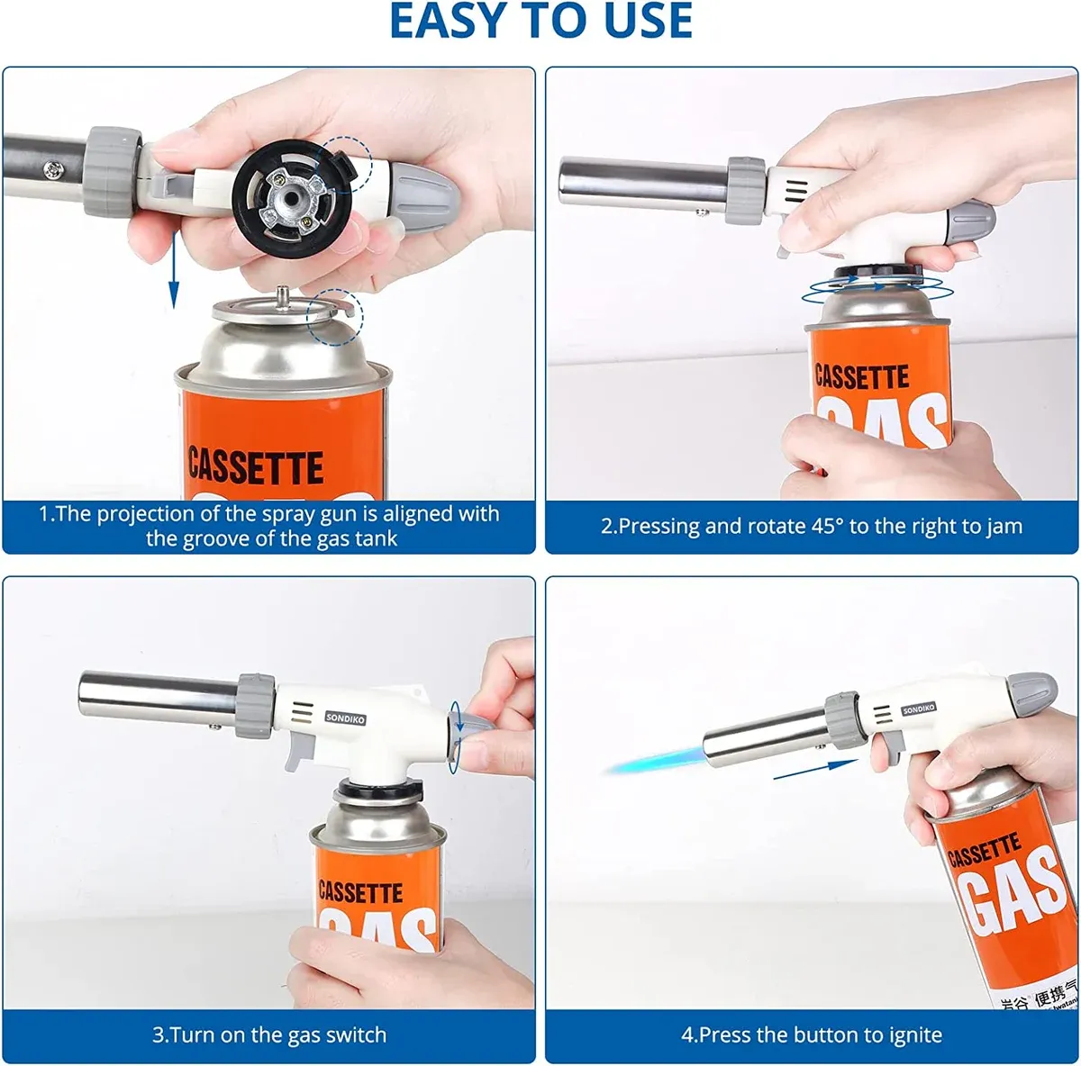 Portable Gas Torch Gun