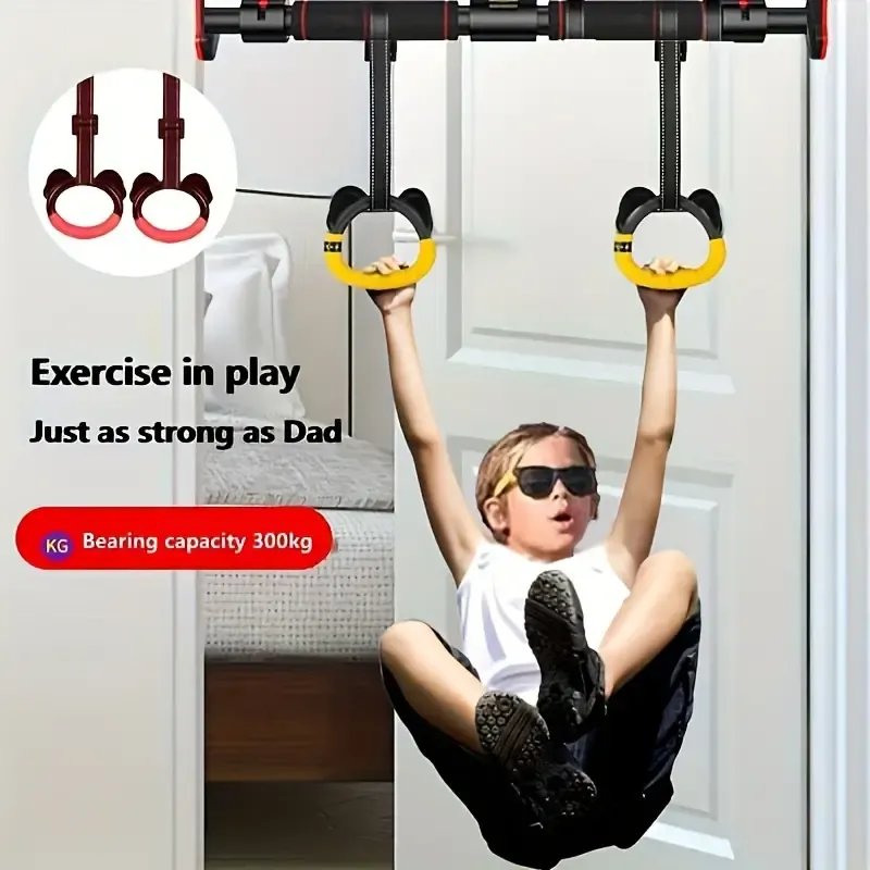 A Pair of Hanging Fitness Rings
