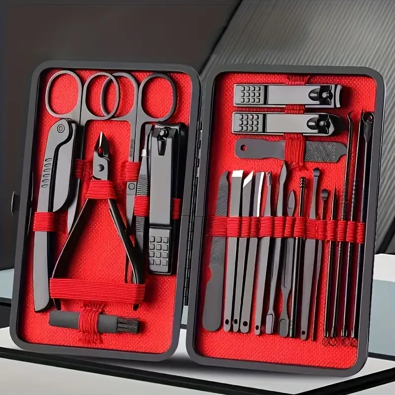 Black Nail Clippers Kit
