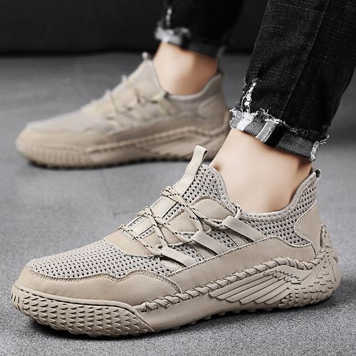 🔥2025 HOT SALE -50%🔥New large-sized spring and summer men's casual single shoes with mesh fabric, breathable, fashionable and comfortable driving shoes, handcrafted men's shoes