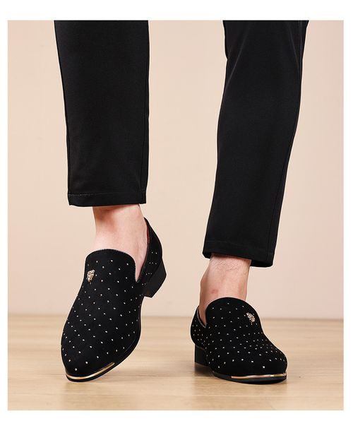 Casual one-foot driving, fashionable, versatile and durable British shoes