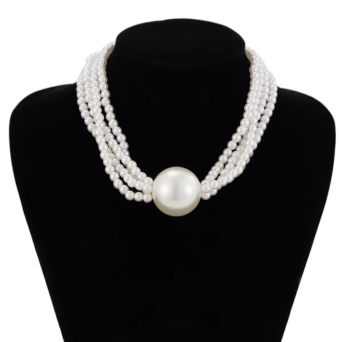 Elegant Fashion Statement Pearl Necklaces