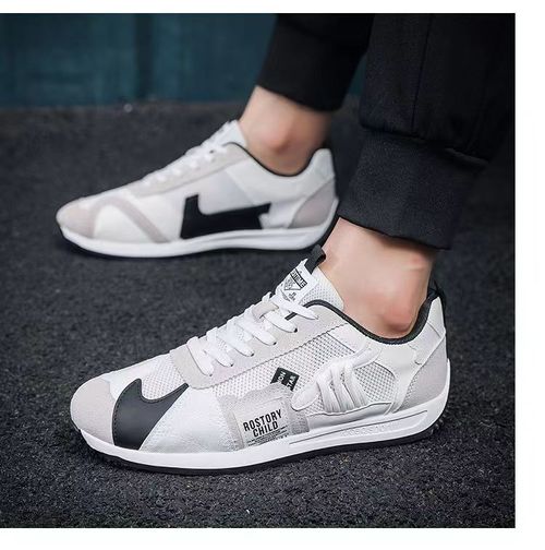 Men's shoes spring 2025 new Forrest Gump trendy shoes all-match height-increasing canvas shoes non-slip soft-soled lightweight sports casual shoes