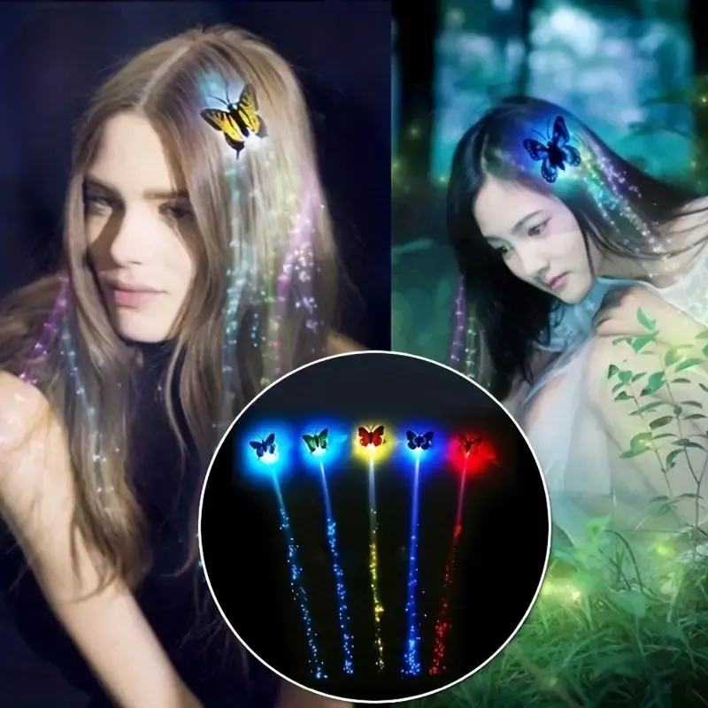 LED Color Butterfly Braids