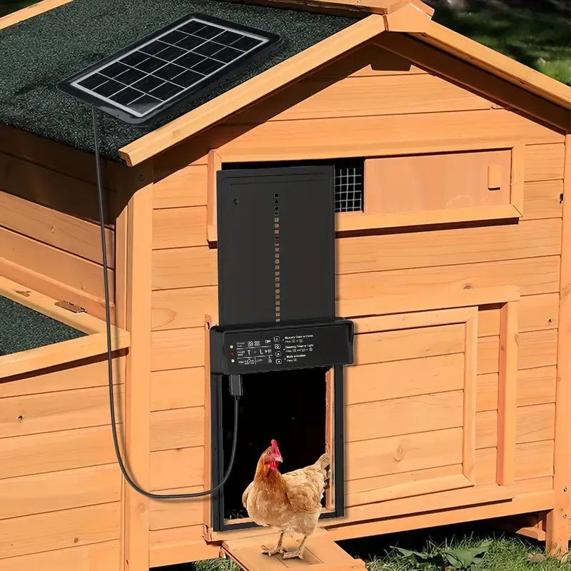 Solar Powered Chicken Coop Door