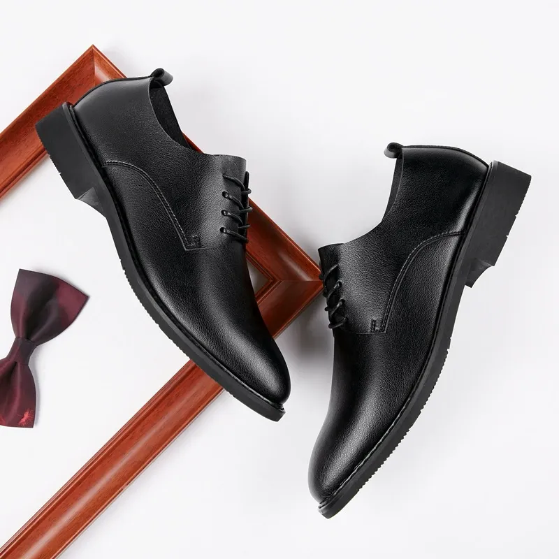 men's formal business leather shoes