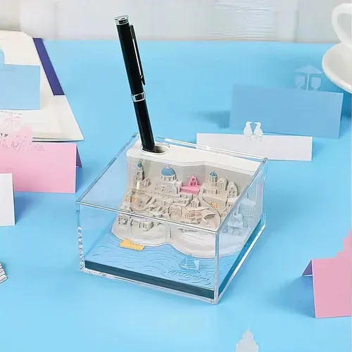 3D Santorini