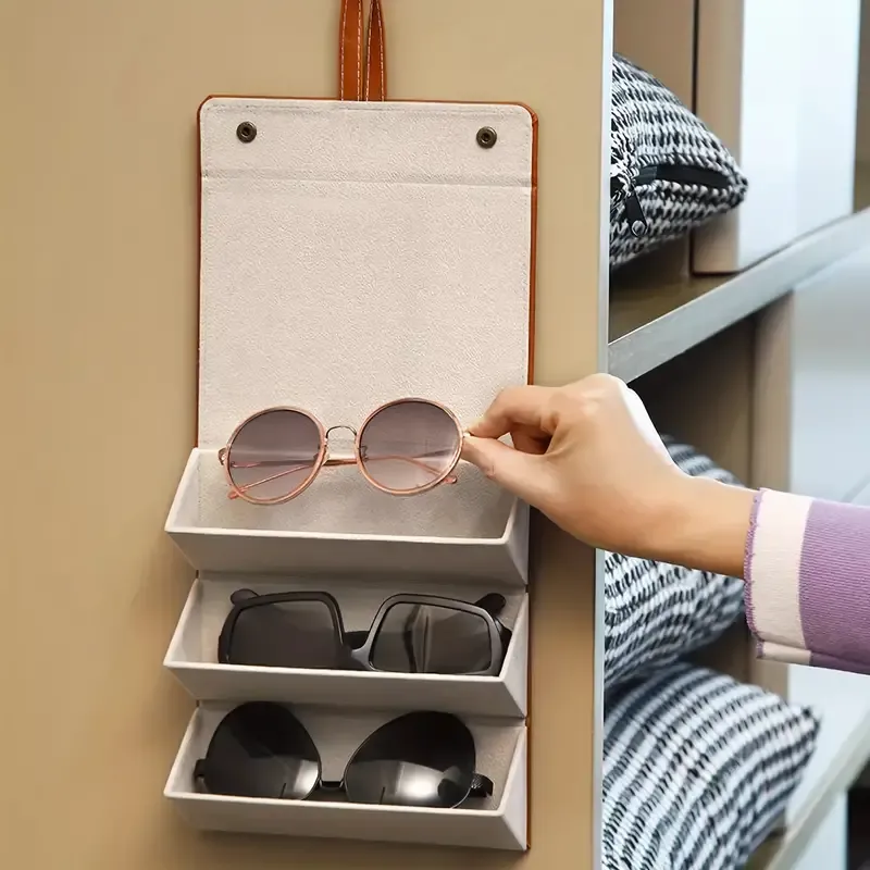 Foldable Glasses Storage Box