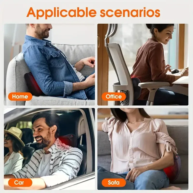 Back And Neck Massager With Heat