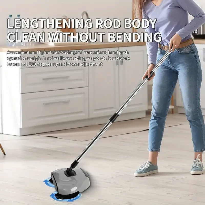 3-In-1 Hand Push Sweeper