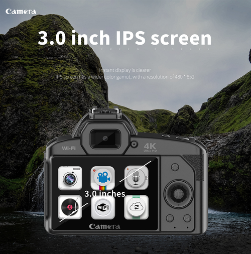 64 Million Pixels  Shooting Camera