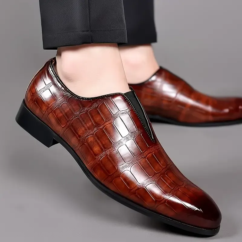 Plus Size Men's Comfortable Slip-On Loafers