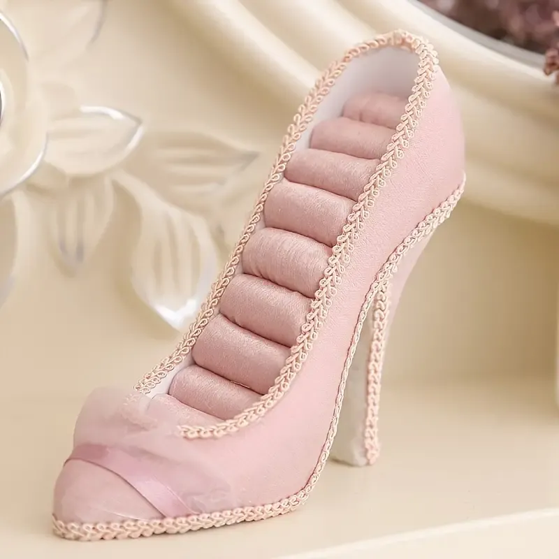 Pink High-Heel Shoe