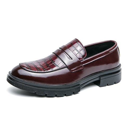 Summer men's formal wedding leather shoes