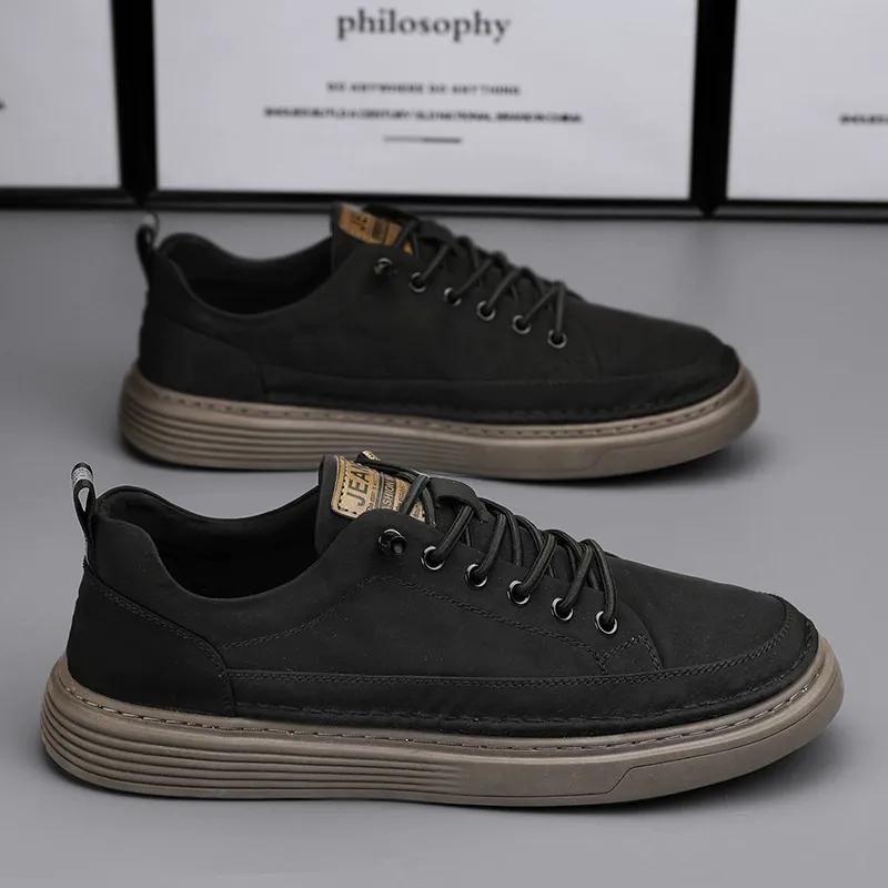 Canvas men's shoes summer new breathable casual flat shoes soft sole slip-on shoes