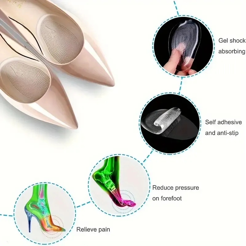 Soft and Breathable Metatarsal Pads