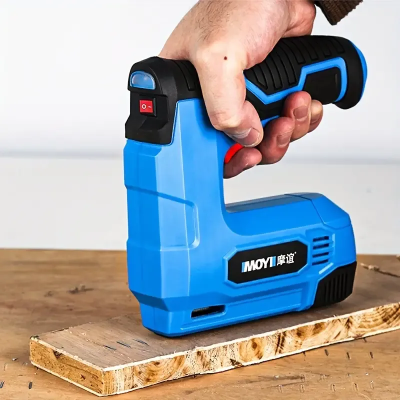 Lithium-ion Electric Staple Gun and Brad Nailer Kit