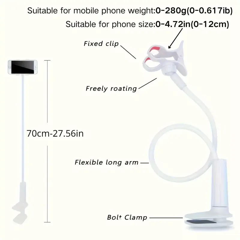 Cell Phone Clip On Stand Holder