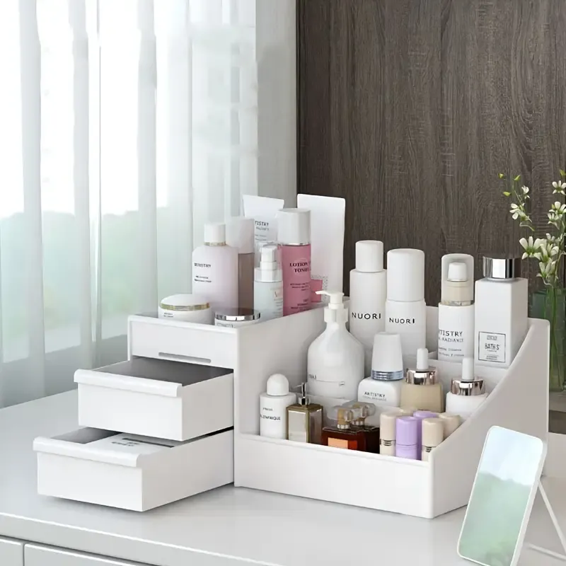 Expandable Cosmetic Organizer Box