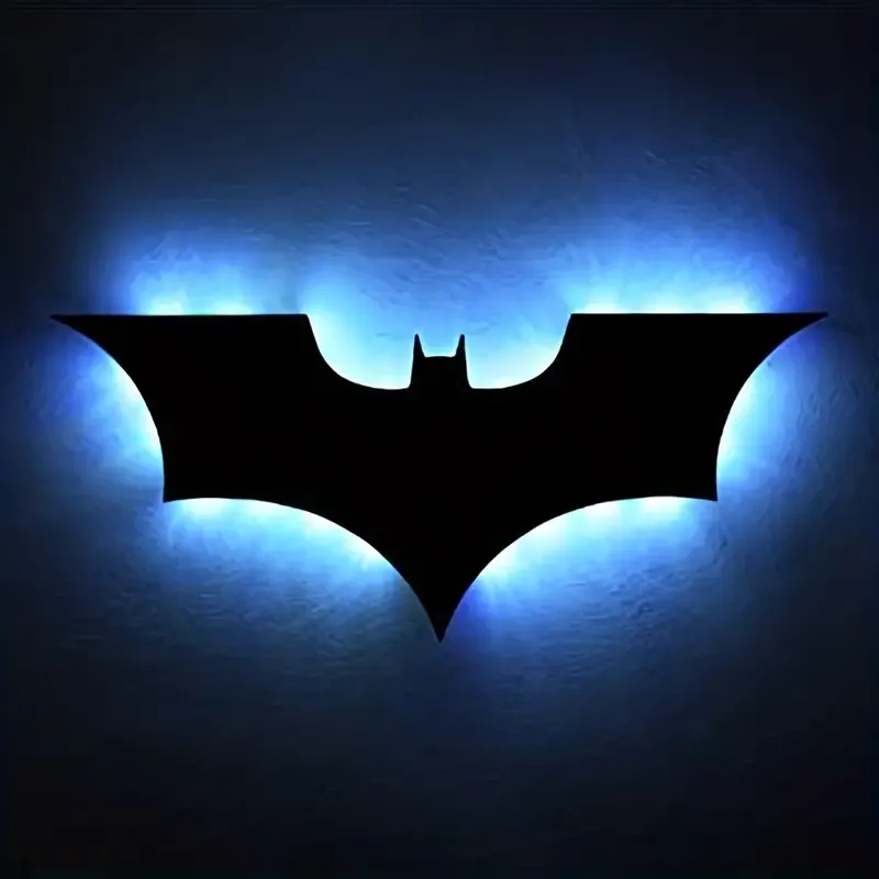 Bat Signal LED Wall Light