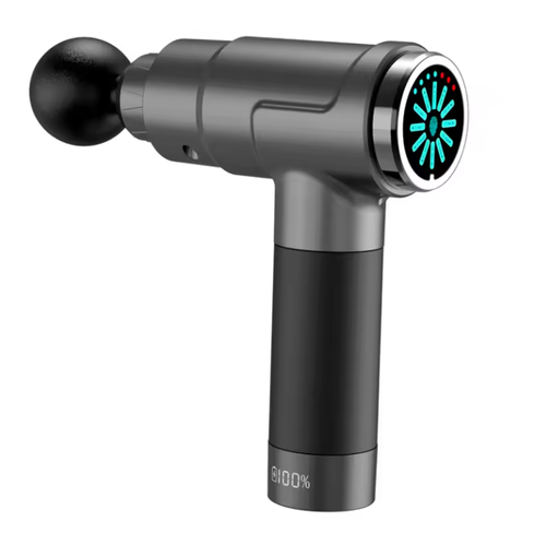 2024 new hand held massage gun machine gym massager muscle gun with 4 heads