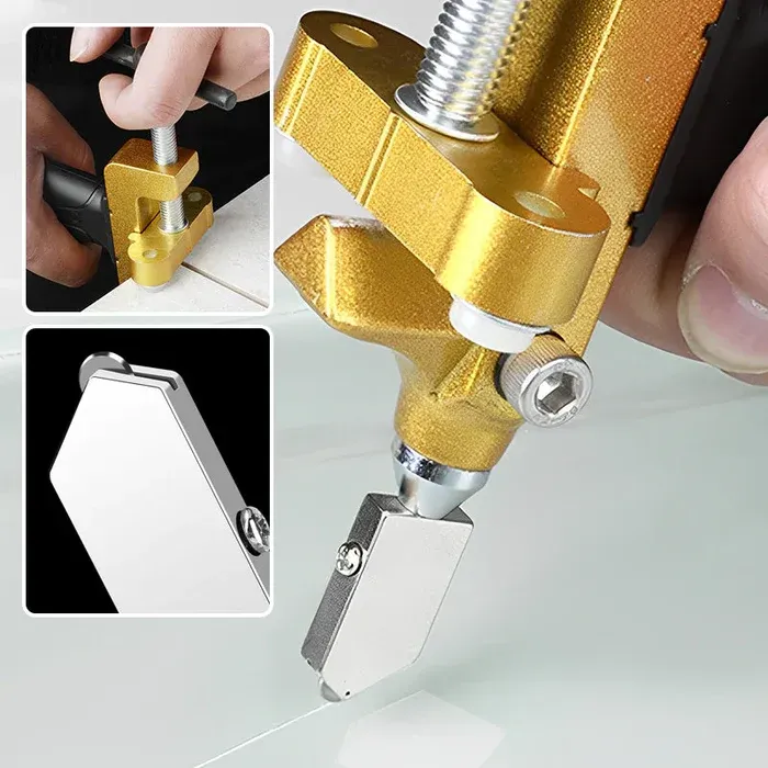 2-in-1 tile and glass cutter