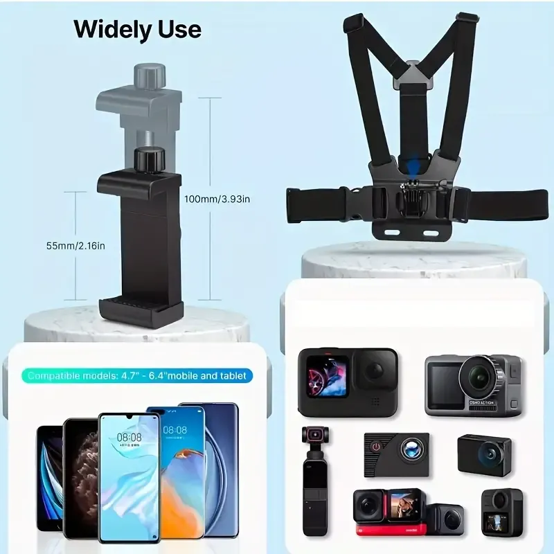 Action Camera Kit Phone Clip Mount