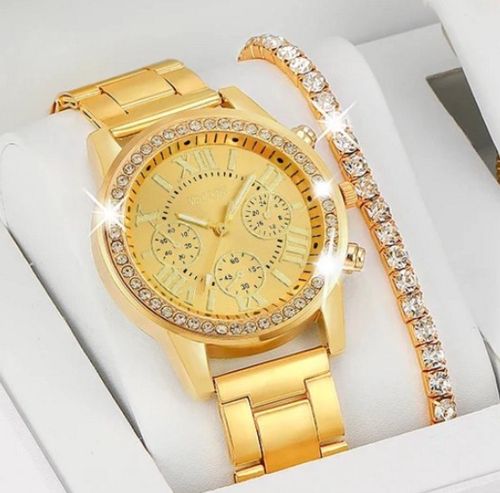 Luxury Rhinestone Quartz Watch