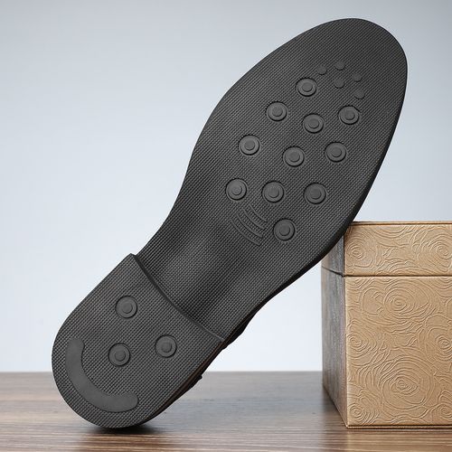 New men's high-end business casual formal carved leather shoes