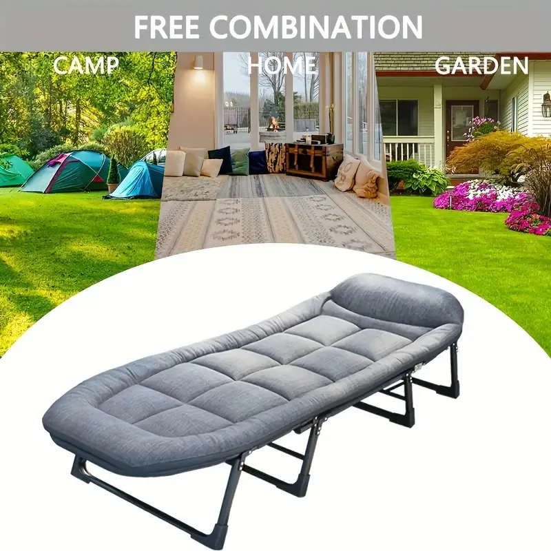 Comfortable Folding Bed 1pc Comfortable Ergonomic American