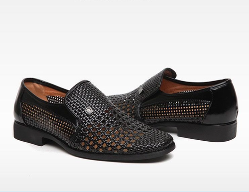 ummer leather shoes breathable casual mesh