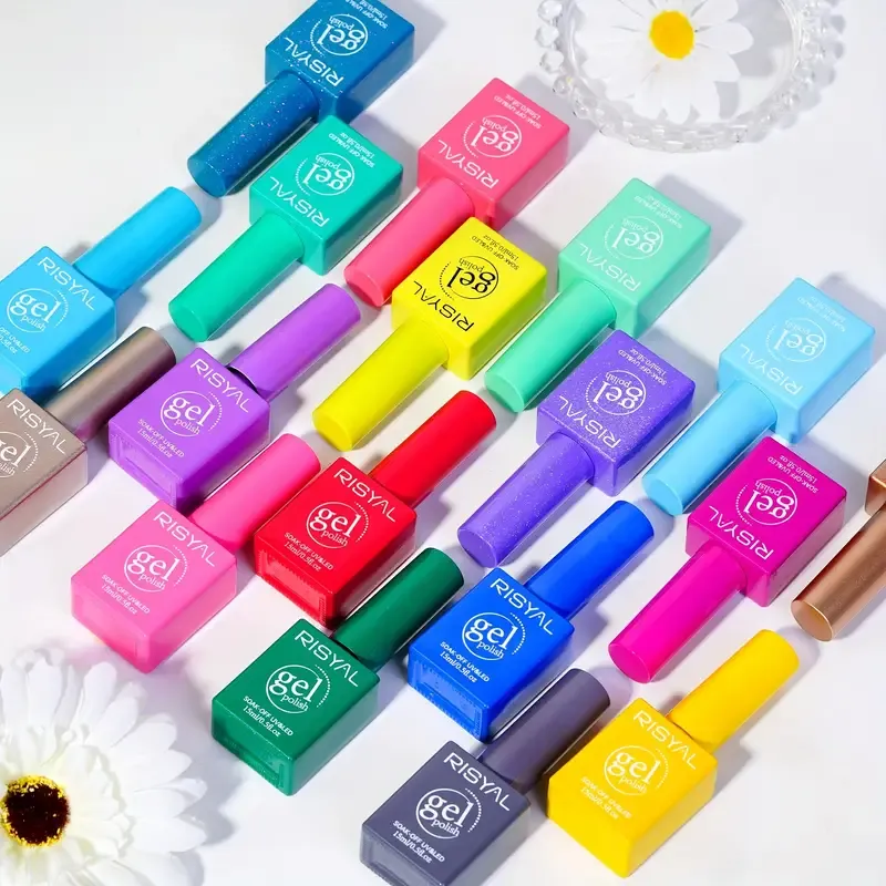 RisyAl gel nail polish set