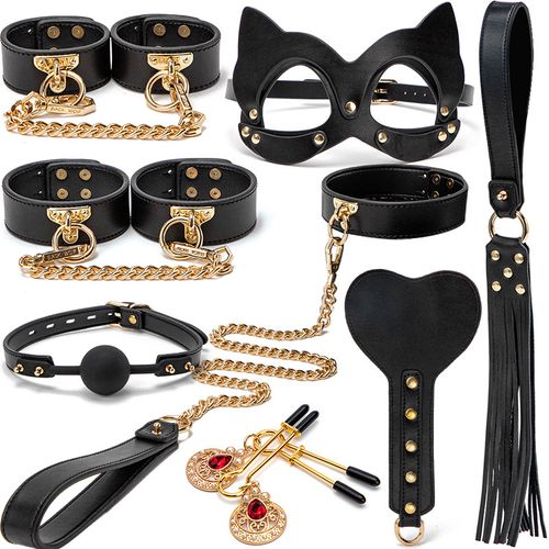 SM Sex Adult Toy Appeal Leather Bundle Set High-end Alternative Products Sm Toolbox Toys